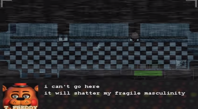 Illustration for article titled Five Nights at Freddy's Parody Turns The Game Into A JRPG About Sex
